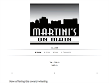 Tablet Screenshot of martinisonmain.net